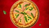 Qızıl balıqlı pizza 